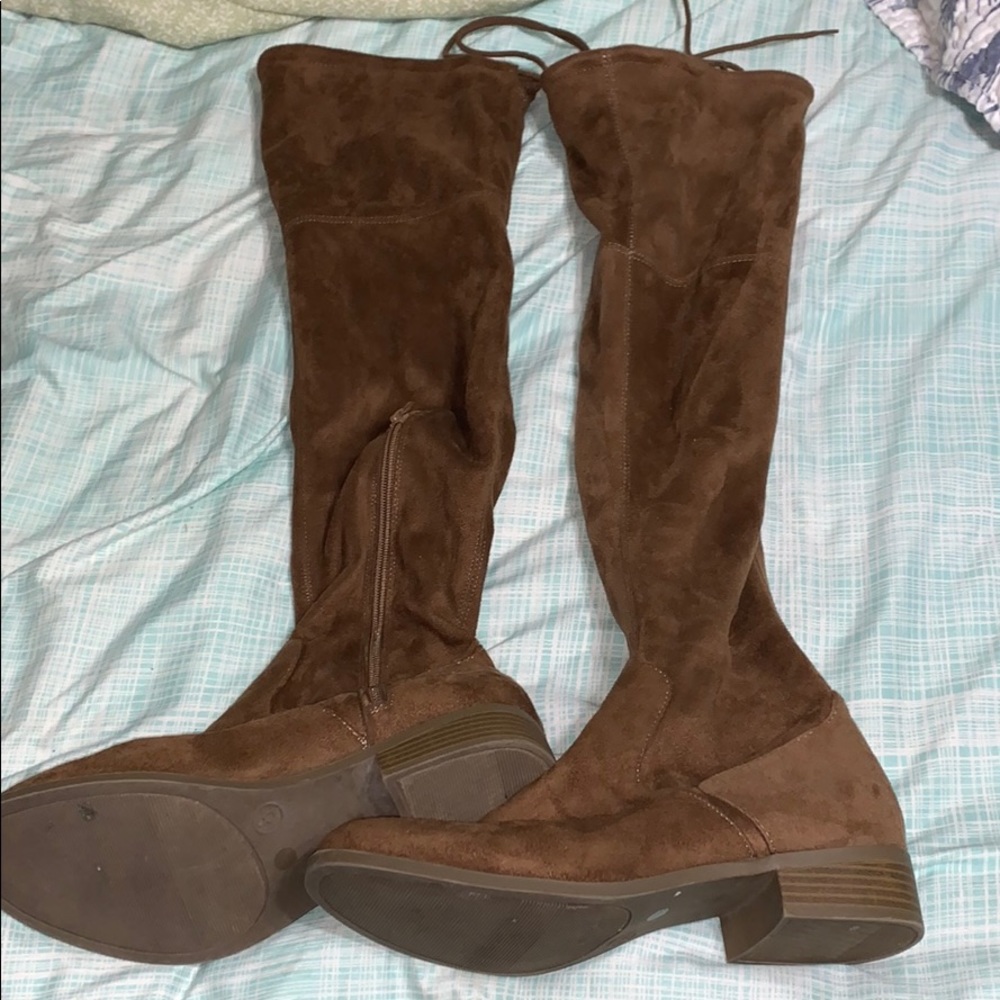 Knee high boots